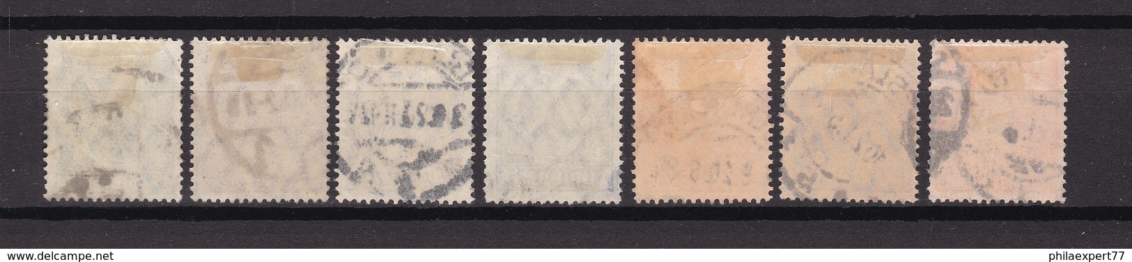 Deutsches Reich - Dienstmarken - 1920 - Michel Nr. 16/22 - Gest. - Gebraucht