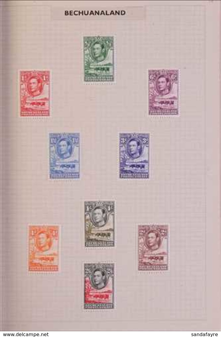 KING GEORGE VI PERIOD FINE MINT COLLECTION 1930's To 1950's All Different Collection Mostly Of BRITISH COMMONWEALTH COUN - Autres & Non Classés