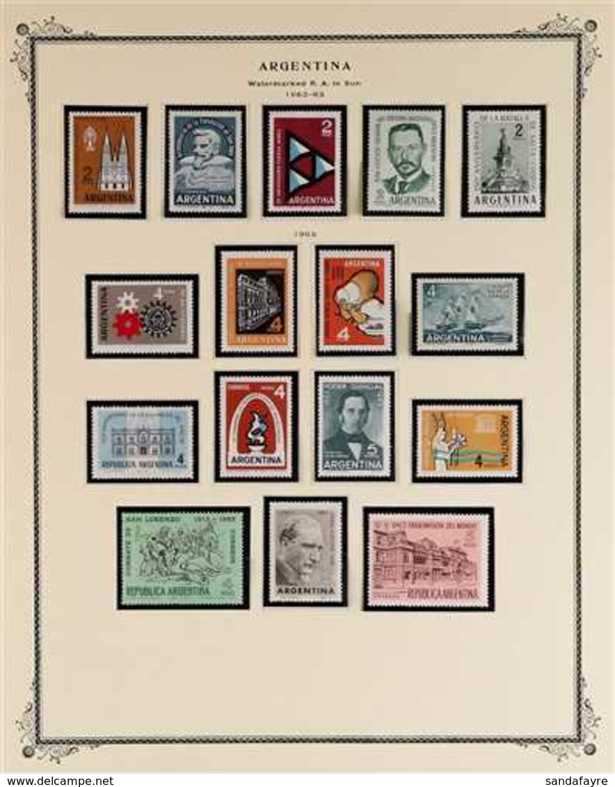 1955-1979 NEVER HINGED MINT COLLECTION In Hingeless Mounts On Pages, ALL DIFFERENT, Includes 1959-70 Defins Vals To 300p - Andere & Zonder Classificatie