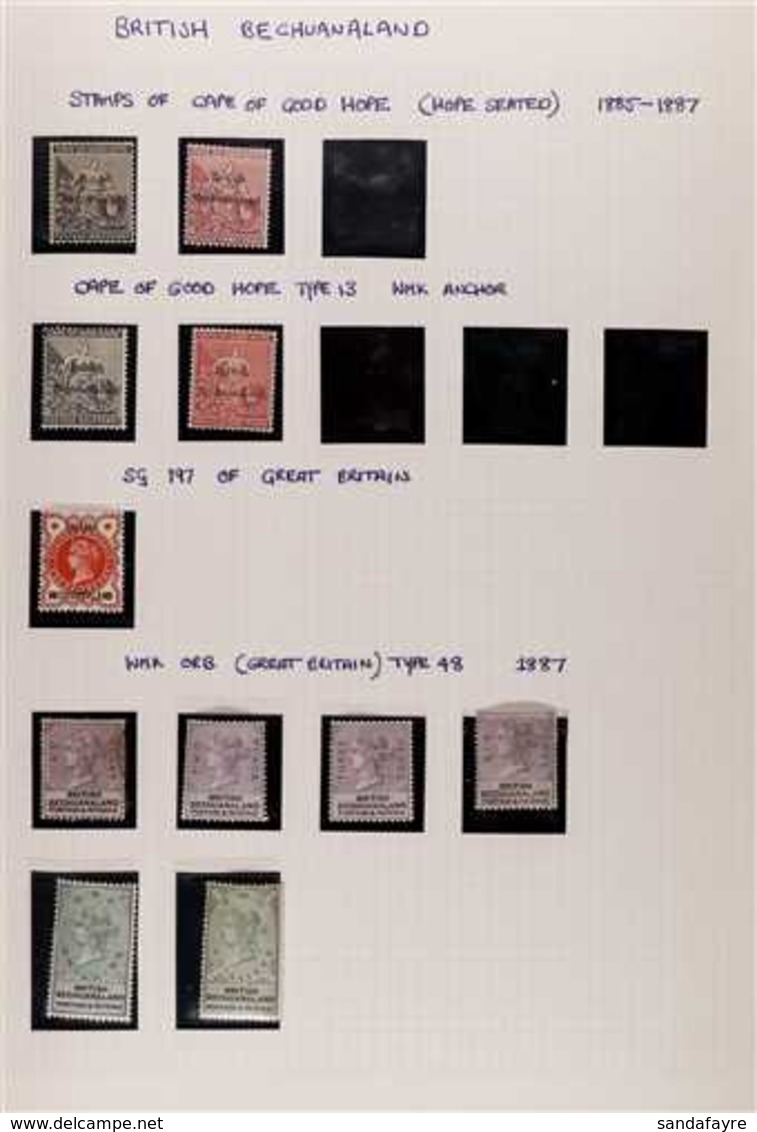 1885 - 1961 SUPERB MINT ONLY COLLECTION Fresh And Attractive Collection Arranged In Mounts So Easily Continued And Enhan - Andere & Zonder Classificatie