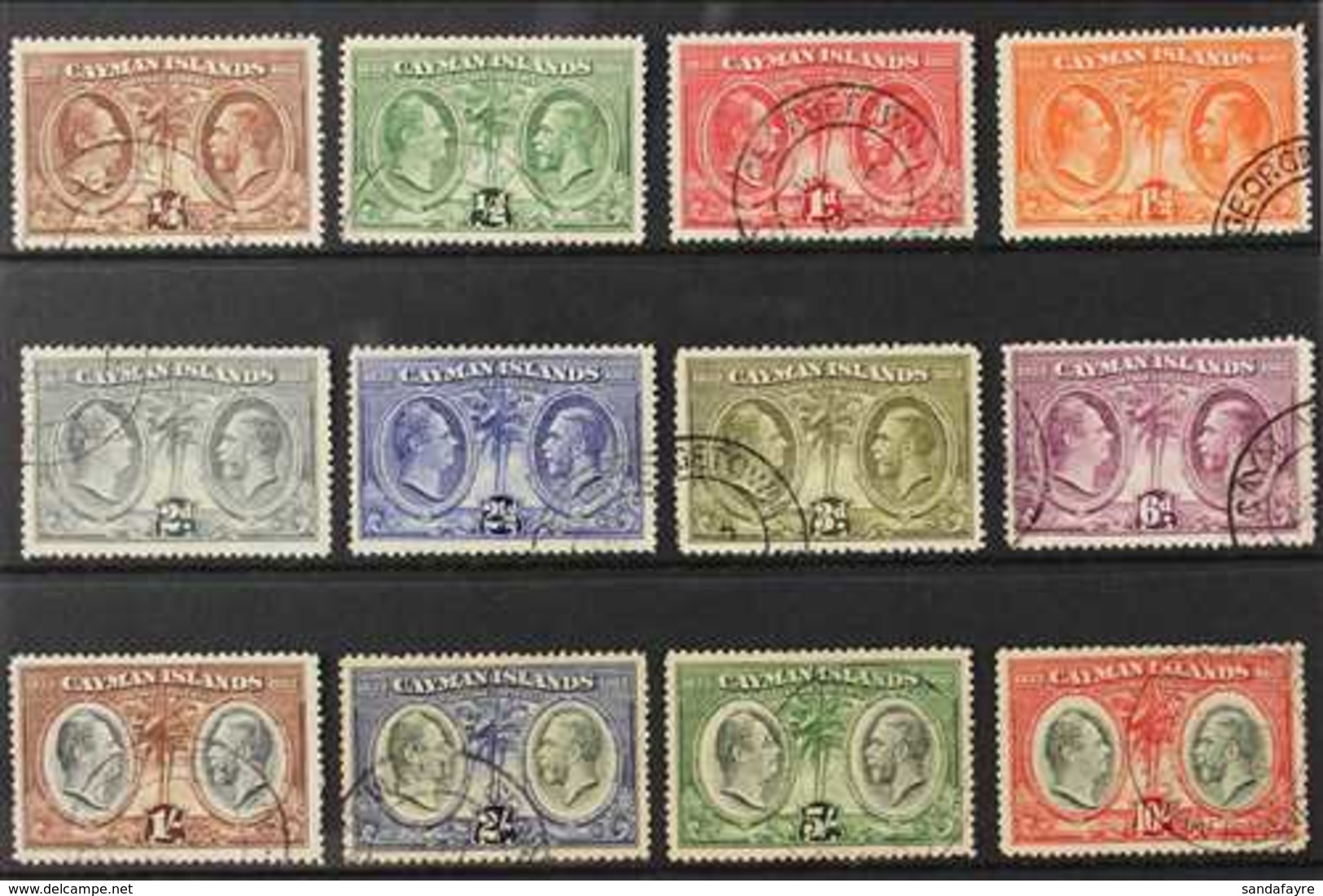 1932 Centenary Of The Assembly Of Justices & Vestry Complete Set, SG 84/95, Fine Used (12 Stamps) For More Images, Pleas - Kaaiman Eilanden