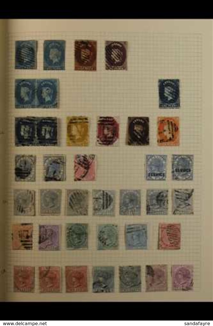 1857-1967 INTERESTING OLD TIME COLLECTION. An Interesting Old, Mixed Mint, Nhm & Used Collection Of Stamps (often Mint & - Ceylon (...-1947)