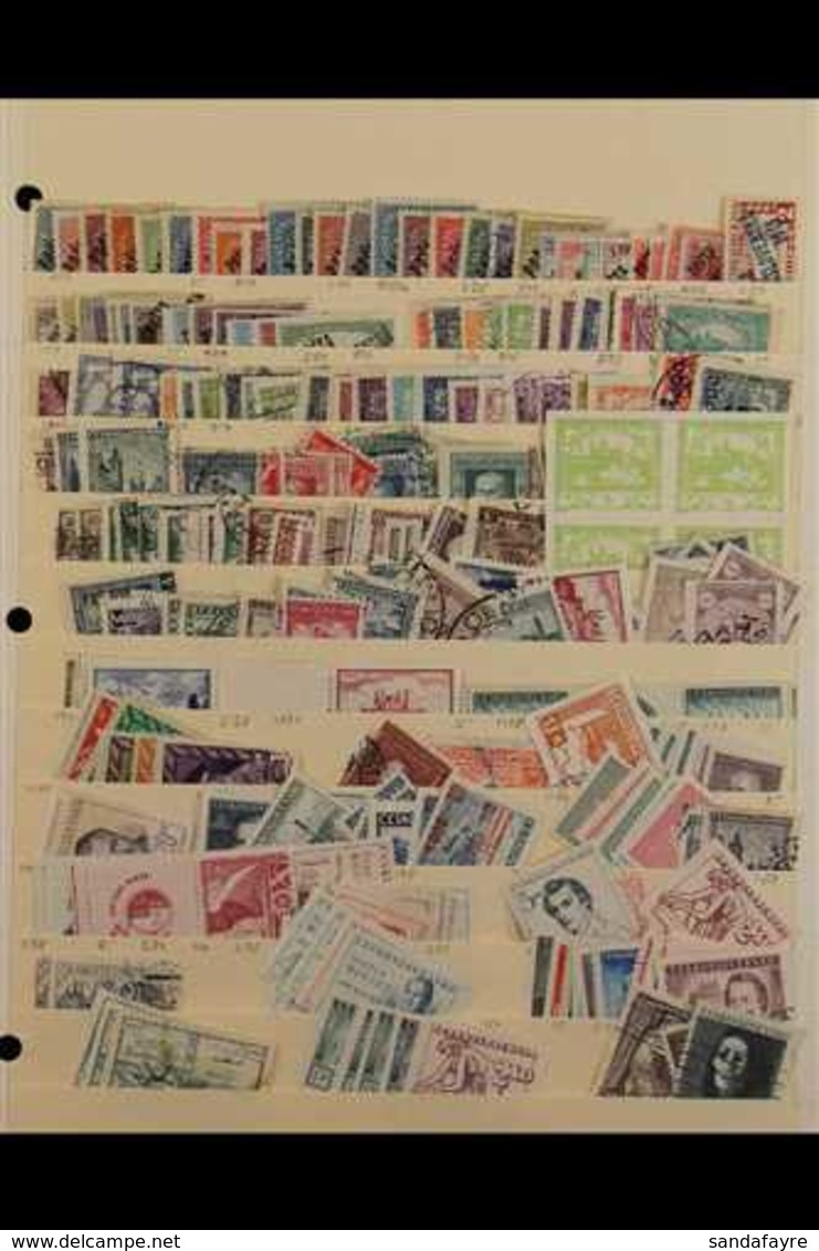 1918-1980's INTERESTING RANGES With Light Duplication On Stock Pages, Mint (some Never Hinged) And Used Stamps, Includes - Andere & Zonder Classificatie