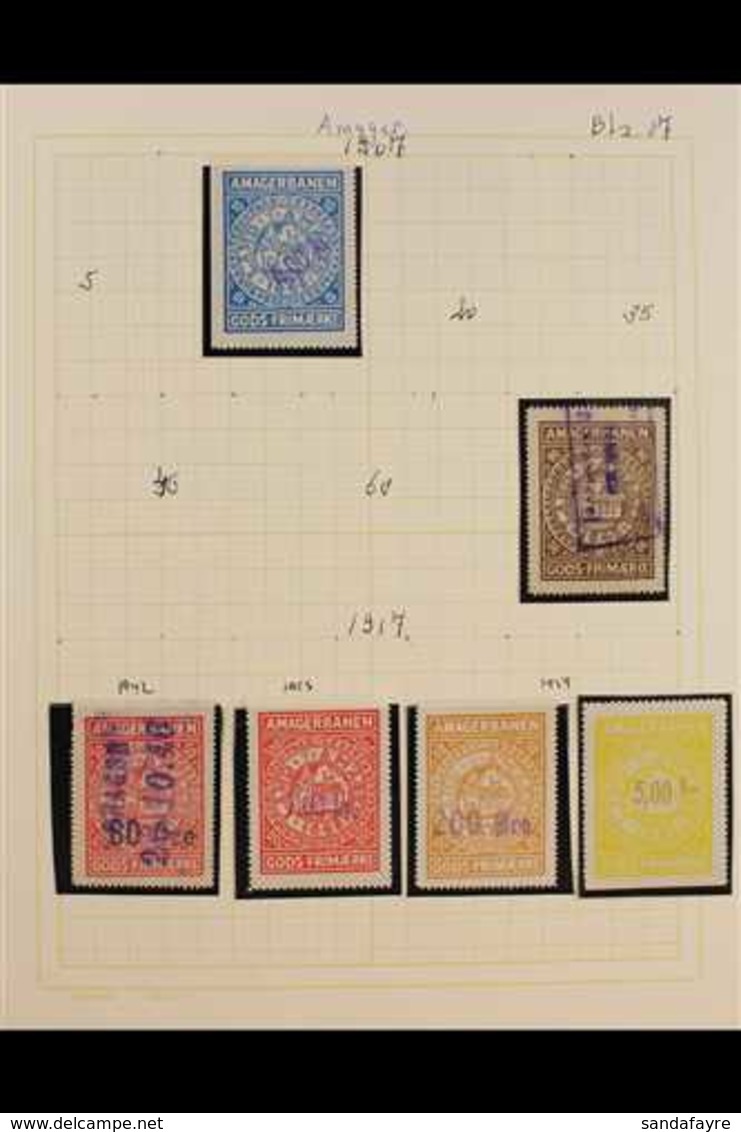 RAILWAY LOCAL STAMPS 1866-1960's INTERESTING MINT, NHM & USED COLLECTION Of Various Mostly Smaller Private Railways 'Jer - Andere & Zonder Classificatie