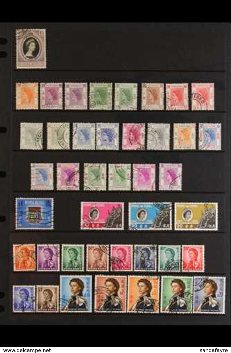 1953-70 COMPREHENSIVE USED COLLECTION. A Complete Run Of Fine To Very Fine Used Issues From Coronation To Asian Producti - Andere & Zonder Classificatie