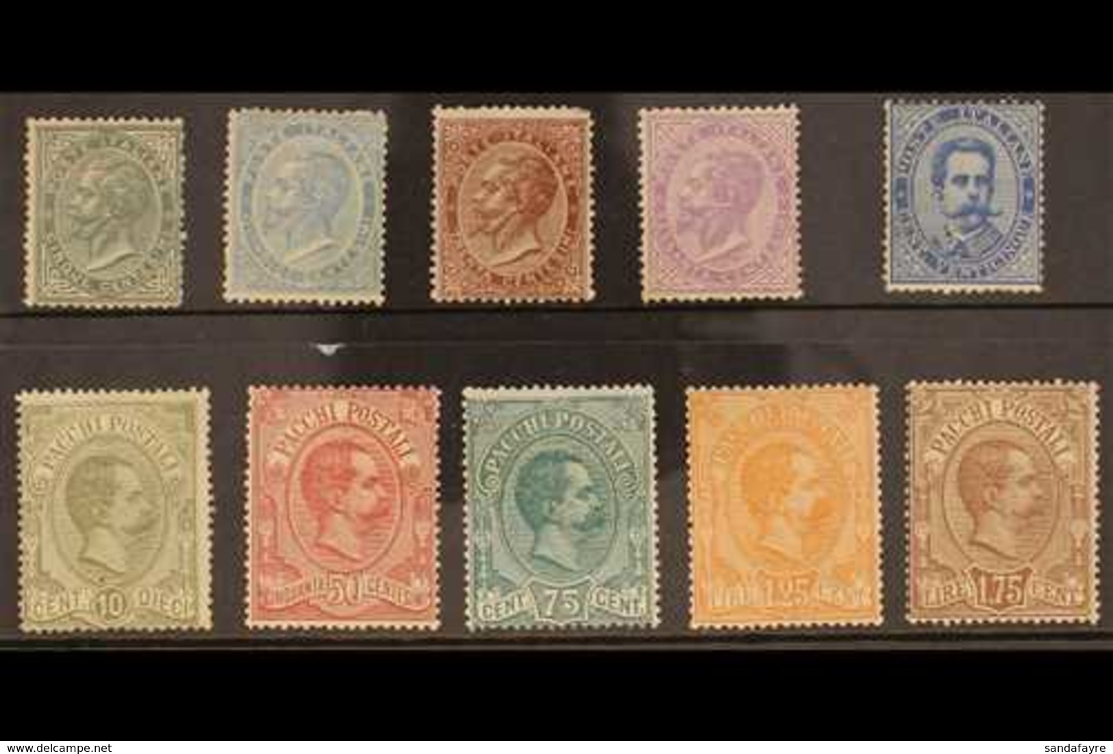 1863-1884 MINT GROUP On A Stock Card, Includes 1863-65 5c & 15c, 1879-82 25c, Parcels 1884-86 Set (ex 20c) Etc. Some Wit - Zonder Classificatie