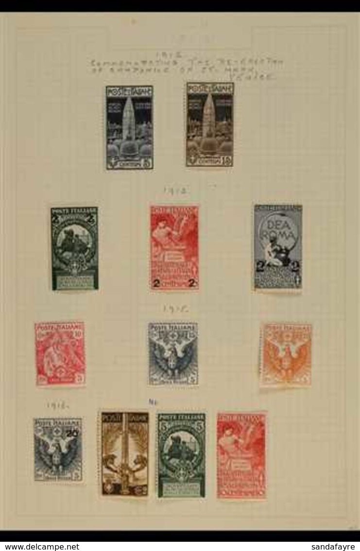 1911-1944 FINE MINT ALL DIFFERENT COLLECTION On Album Pages, With Many Better Sets And Values. Note 1911 Jubilee Set To  - Non Classificati