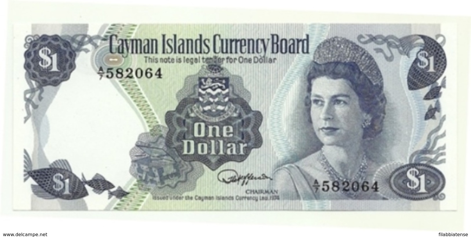 Cayman - 1 Dollar 1974    ++++++ - Iles Cayman