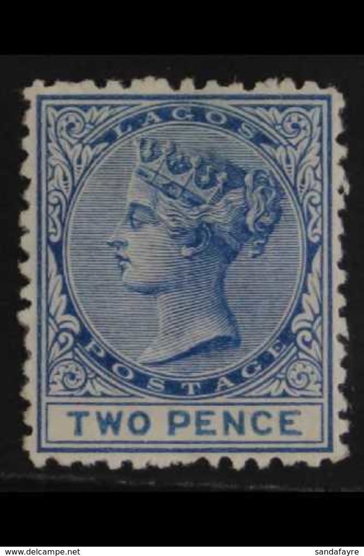 1874 2d Blue, Wmk CC, SG 2, Fine And Fresh Mint With Rich Colour. For More Images, Please Visit Http://www.sandafayre.co - Nigeria (...-1960)