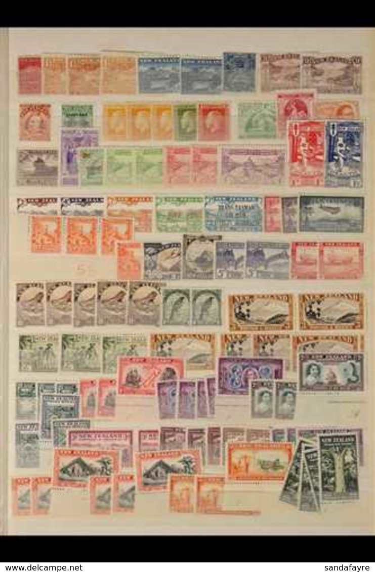 1900-1970 SPECTACULAR MINT ACCUMULATION ON STOCKLEAVES An Extensive Array Including Many Better Stamps And Sets, Mostly  - Andere & Zonder Classificatie