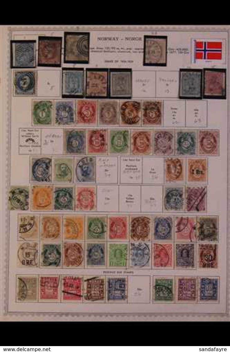 1855-1995 COLLECTION On Pages, Mint & Used All Different Stamps, Includes 1855 4s Lion Used (3 Margins Just Touching At  - Andere & Zonder Classificatie