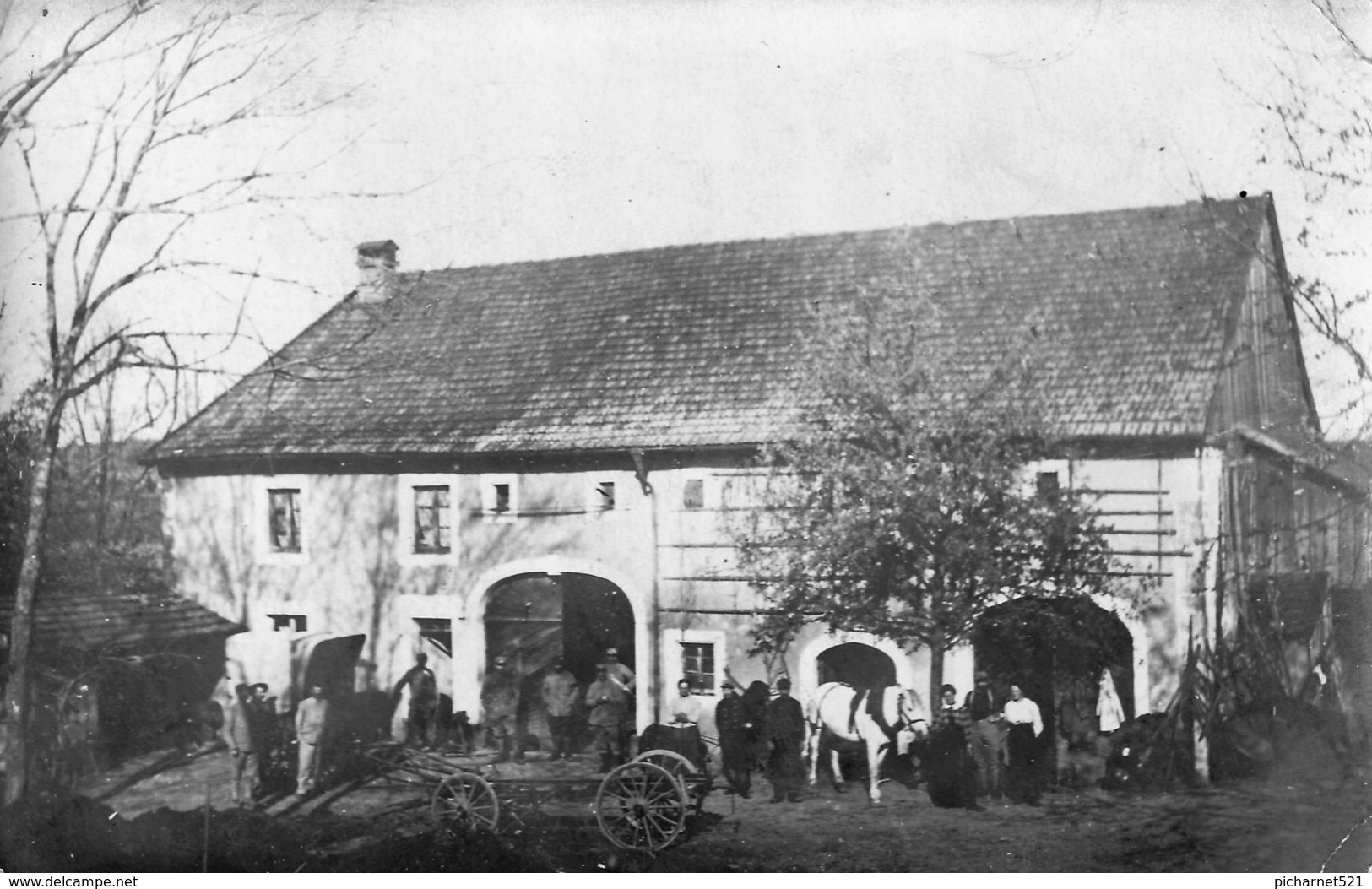 Carte-photo De La "Ferme Alcide Mudry" à Seytoux (Hte Savoie) - Non Circulée. Bon état. - Andere & Zonder Classificatie