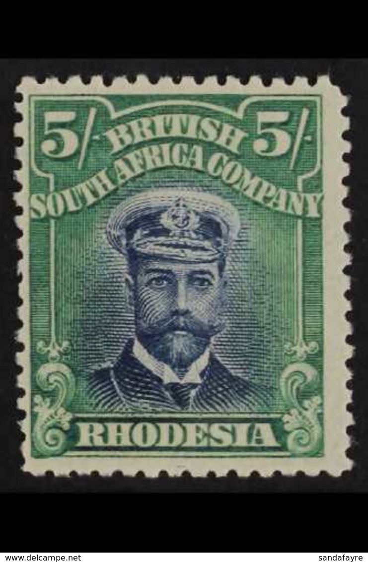 1913 - 19 5s Blue And Blue Green, Admiral, Head Die II, Perf 14, SG 239, Very Fine And Fresh Mint. For More Images, Plea - Andere & Zonder Classificatie