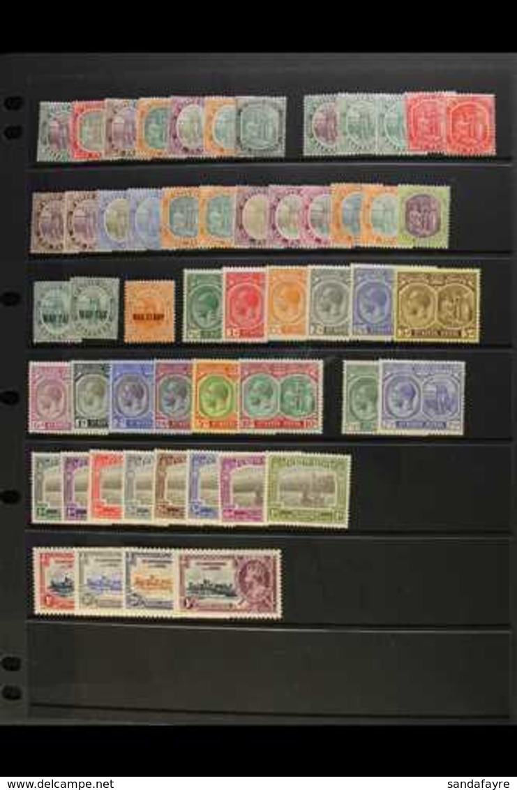 1903-35 FINE MINT RANGES Incl. 1903 To 2s, 1905-18 Incl. Better Colours And Chalky Papers Incl. All 6d Shades, Both As A - St.Kitts En Nevis ( 1983-...)