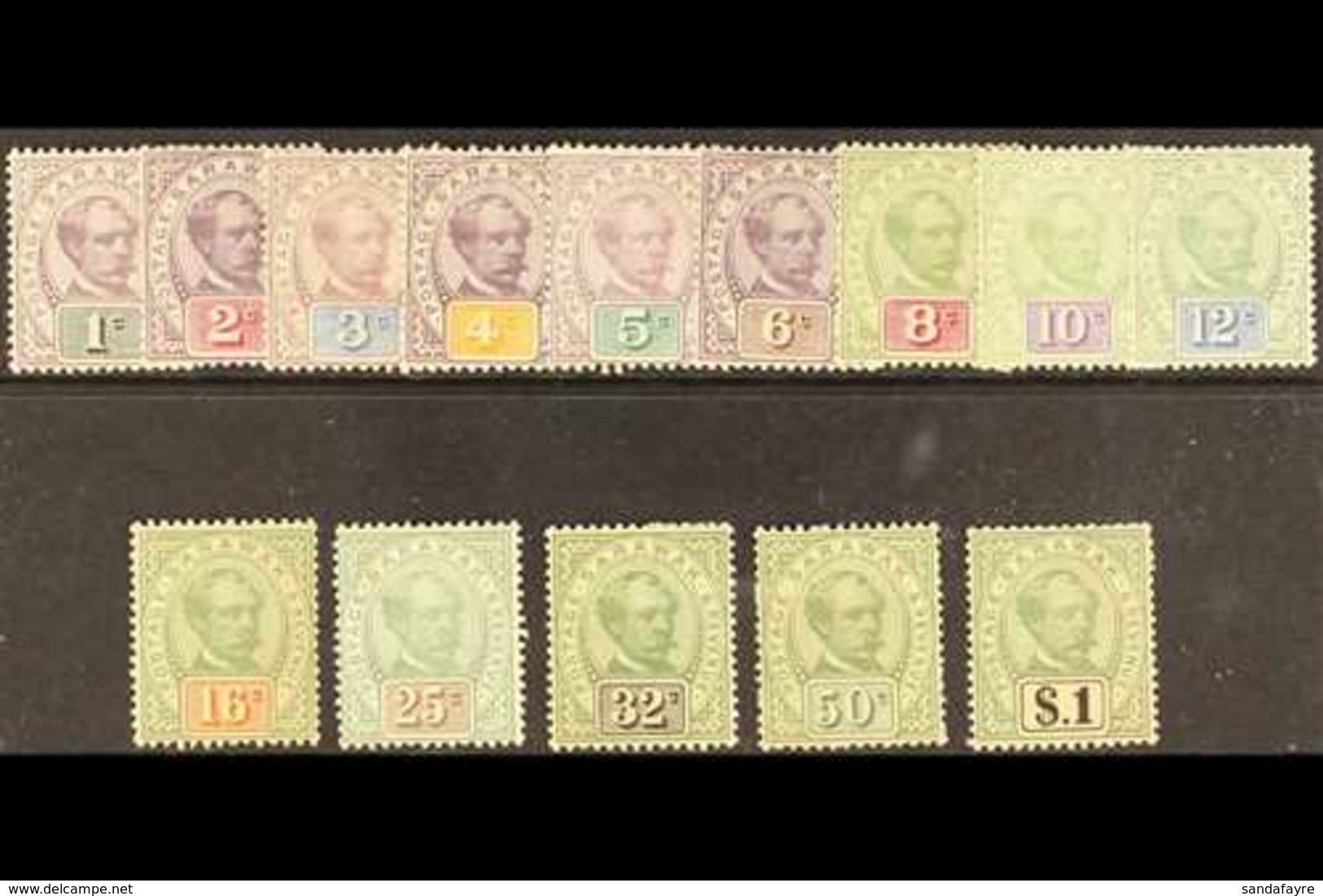 1888 Sir Charles Brooke Set Complete, SG 8/21, Fine To Very Fine Mint For More Images, Please Visit Http://www.sandafayr - Sarawak (...-1963)