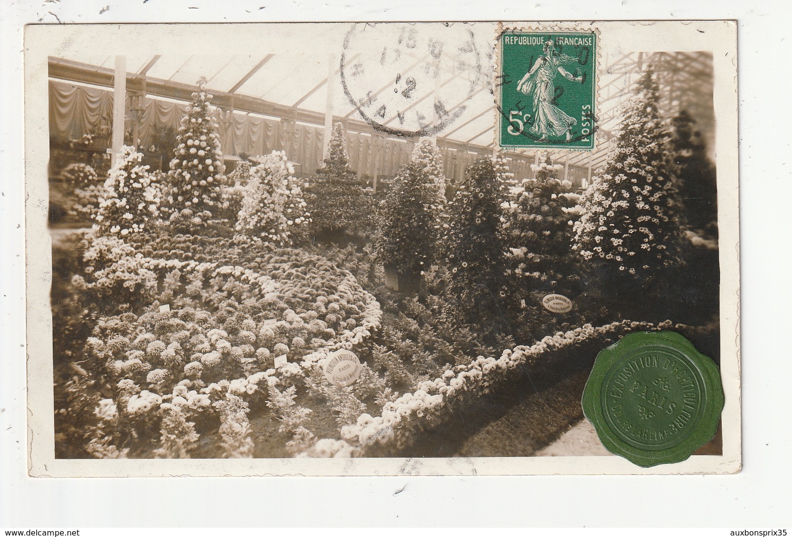 PARIS - COURS LA REINE - EXPOSITION D'HORTICULTURE - 1912 - 75 - Flowers