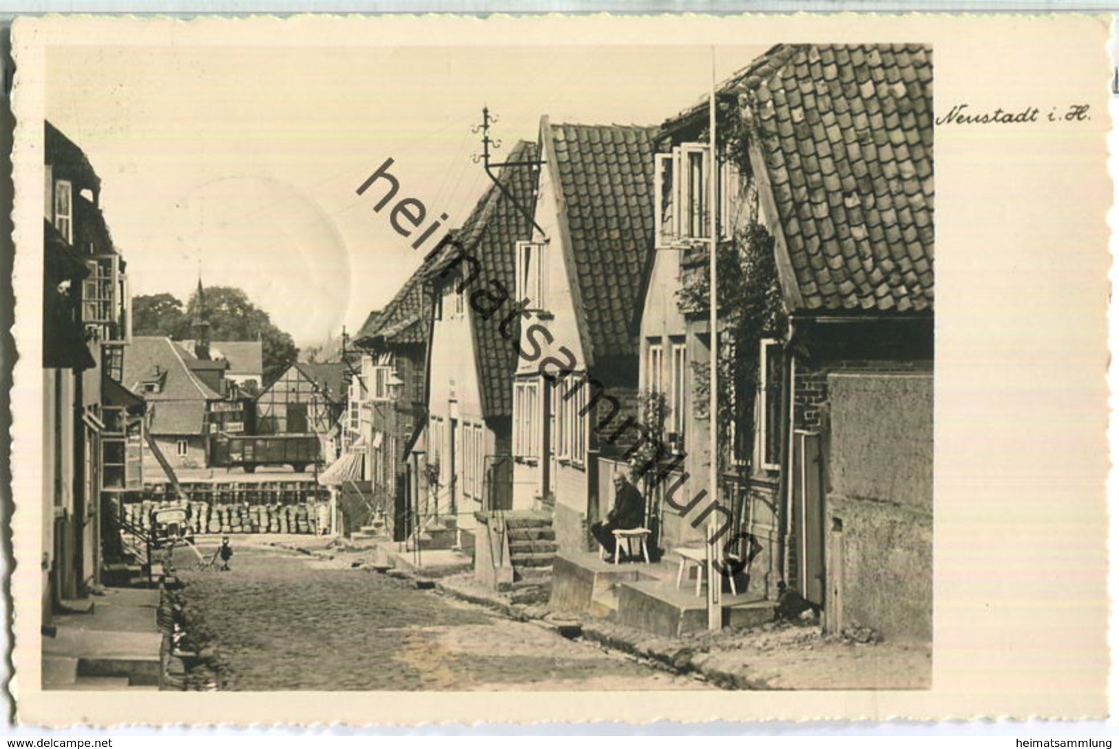 Neustadt-Holstein - Feldpost - Foto-Ansichtskarte - Verlag Hans Andres Hamburg - Neustadt (Holstein)