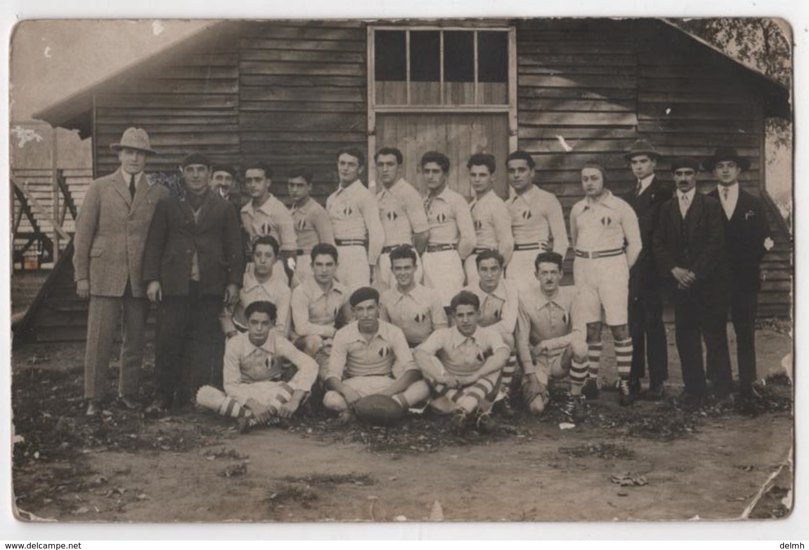 Carte Photo Rugby équipe à Identifier 1927 BEZIERS ? - Rugby