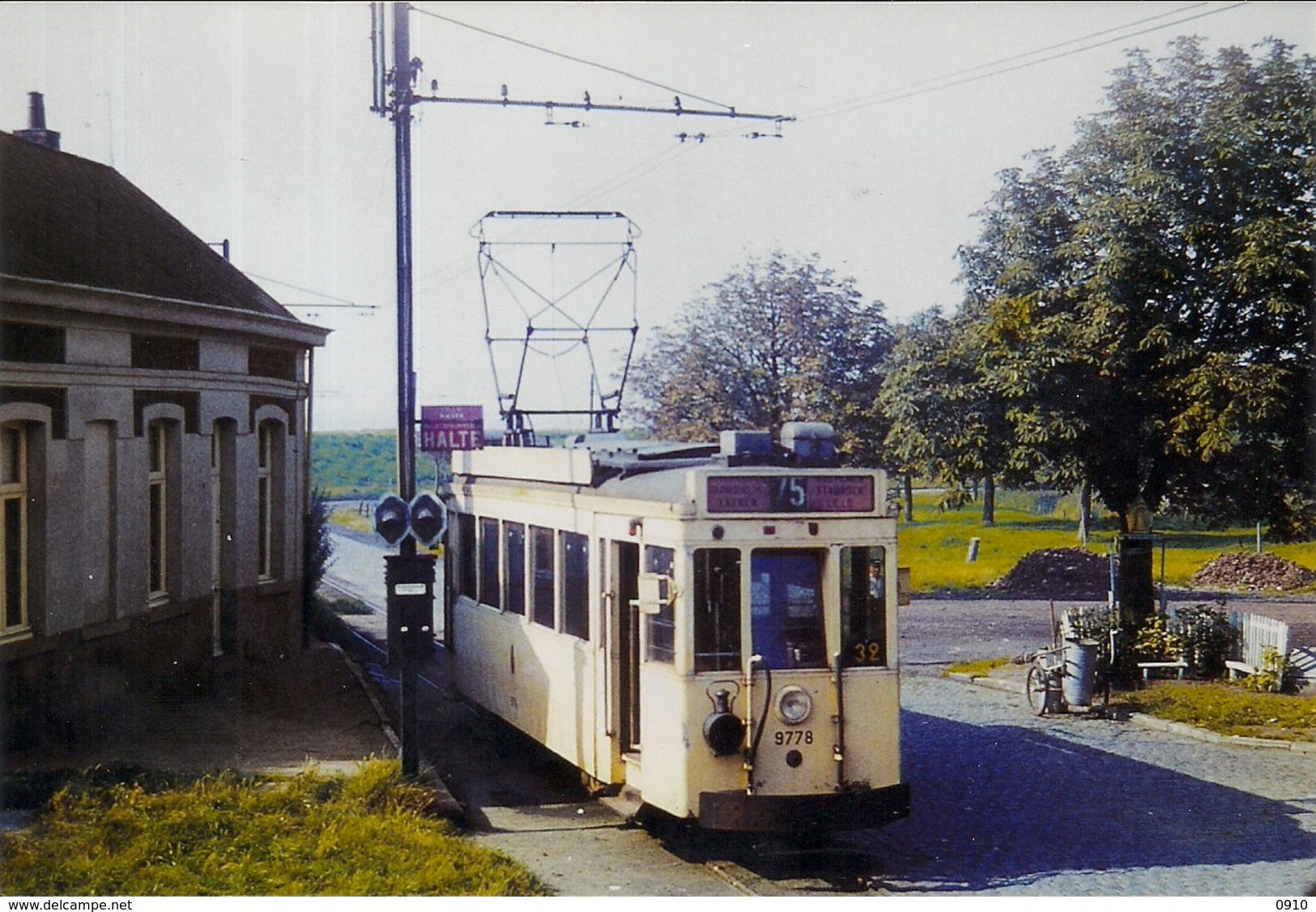 ANTWERPEN-LILLO"TERMINUS TRAMLIJN 75 NMVB-ANTWERPEN LILLO" - Autres & Non Classés