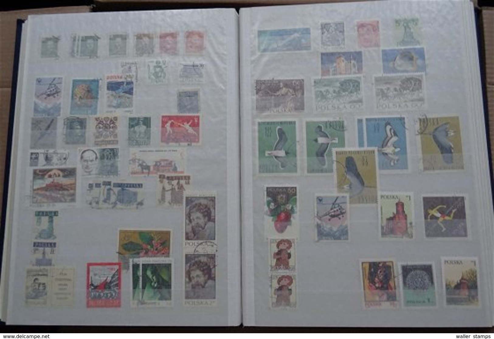 Lot With World Stamps In Albums FREE SCHIPPING IN THE EUROPEAN UNION