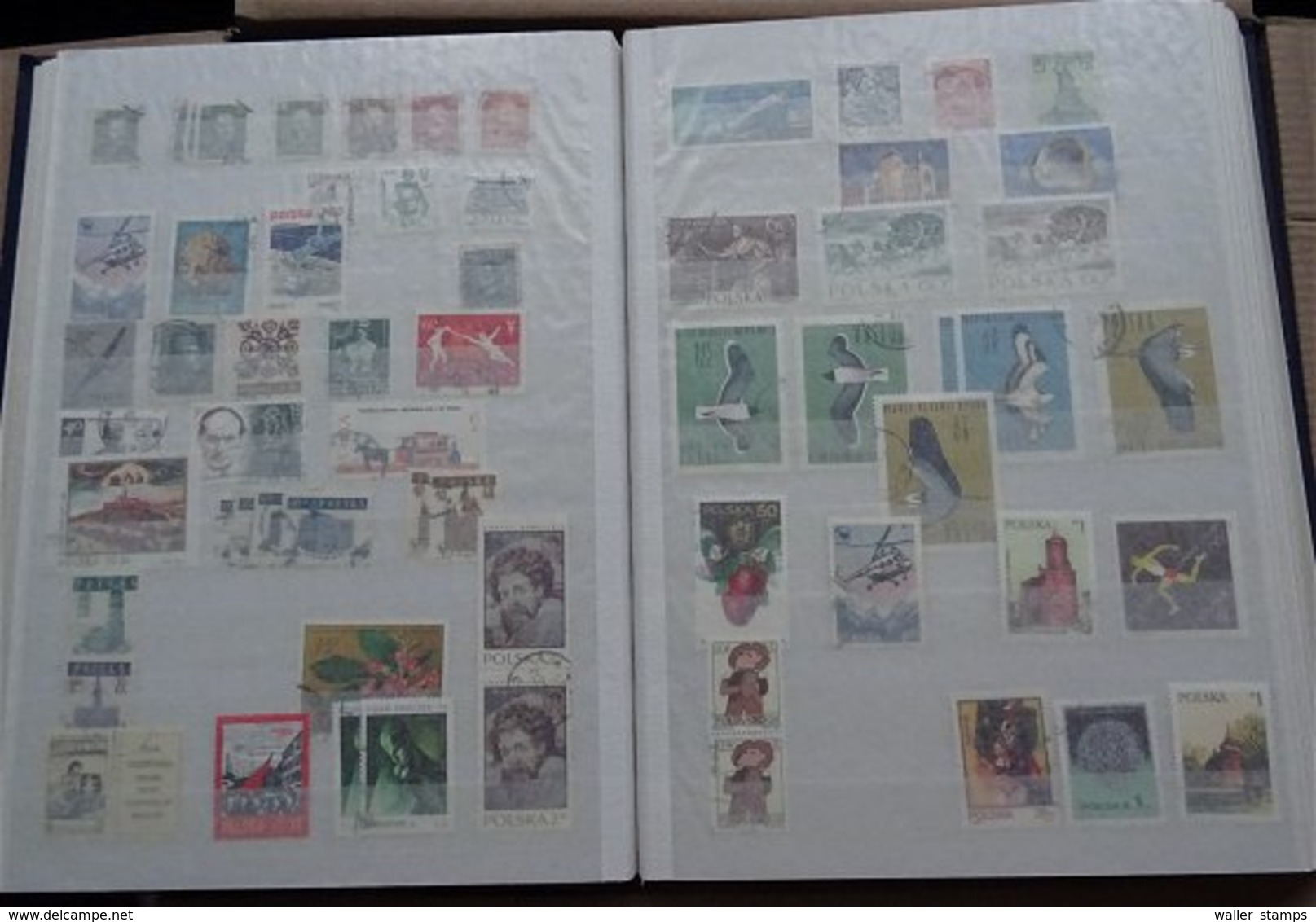 Lot With World Stamps In Albums FREE SCHIPPING IN THE EUROPEAN UNION