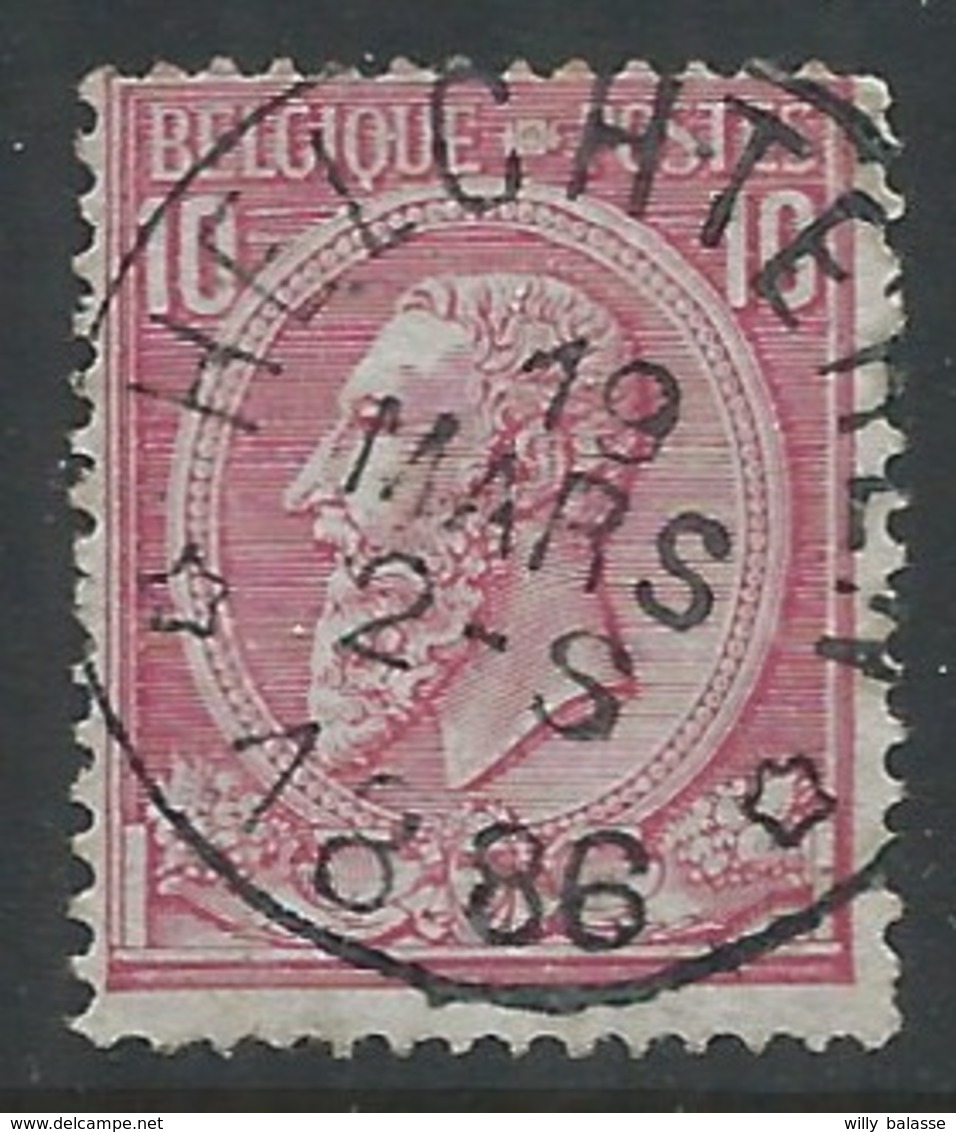 N°46, 10c Rose Càd Relais * HELCHTEREN */1886 - 1884-1891 Leopold II