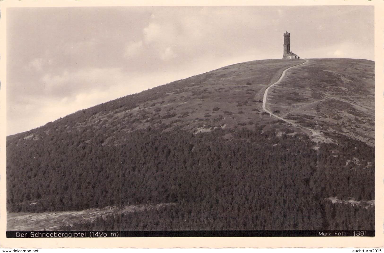 DER SCHNEEBERGGIPFEL IM GLATZER LAND   /ak361 - Schlesien