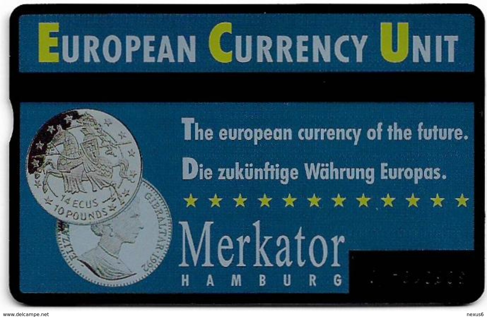 UK - BT - L&G - BTO-037 - ECU, Banknotes - 306C - 5U, 1993, 5.000ex, Mint - BT Übersee