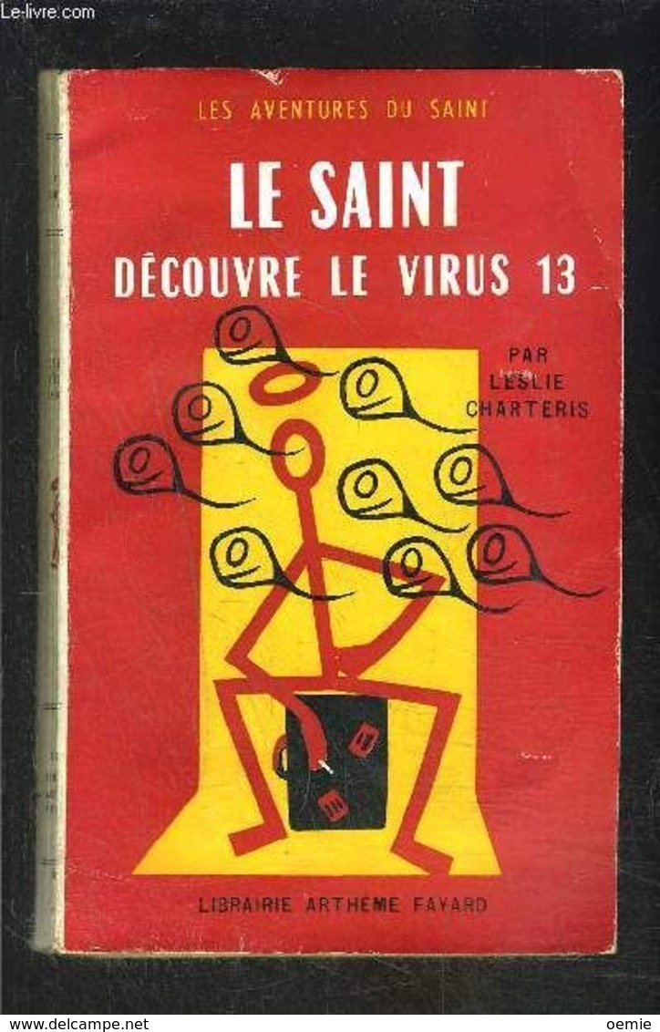 LES AVENTURES DU SAINT N° 36  LE SAINT DECOUVRE LE VIRUS 13 - Artheme Fayard