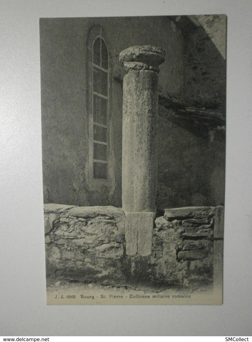 Suisse. Bourg Saint Pierre, Colonne Militaire Romaine (8533) - Bourg-Saint-Pierre 