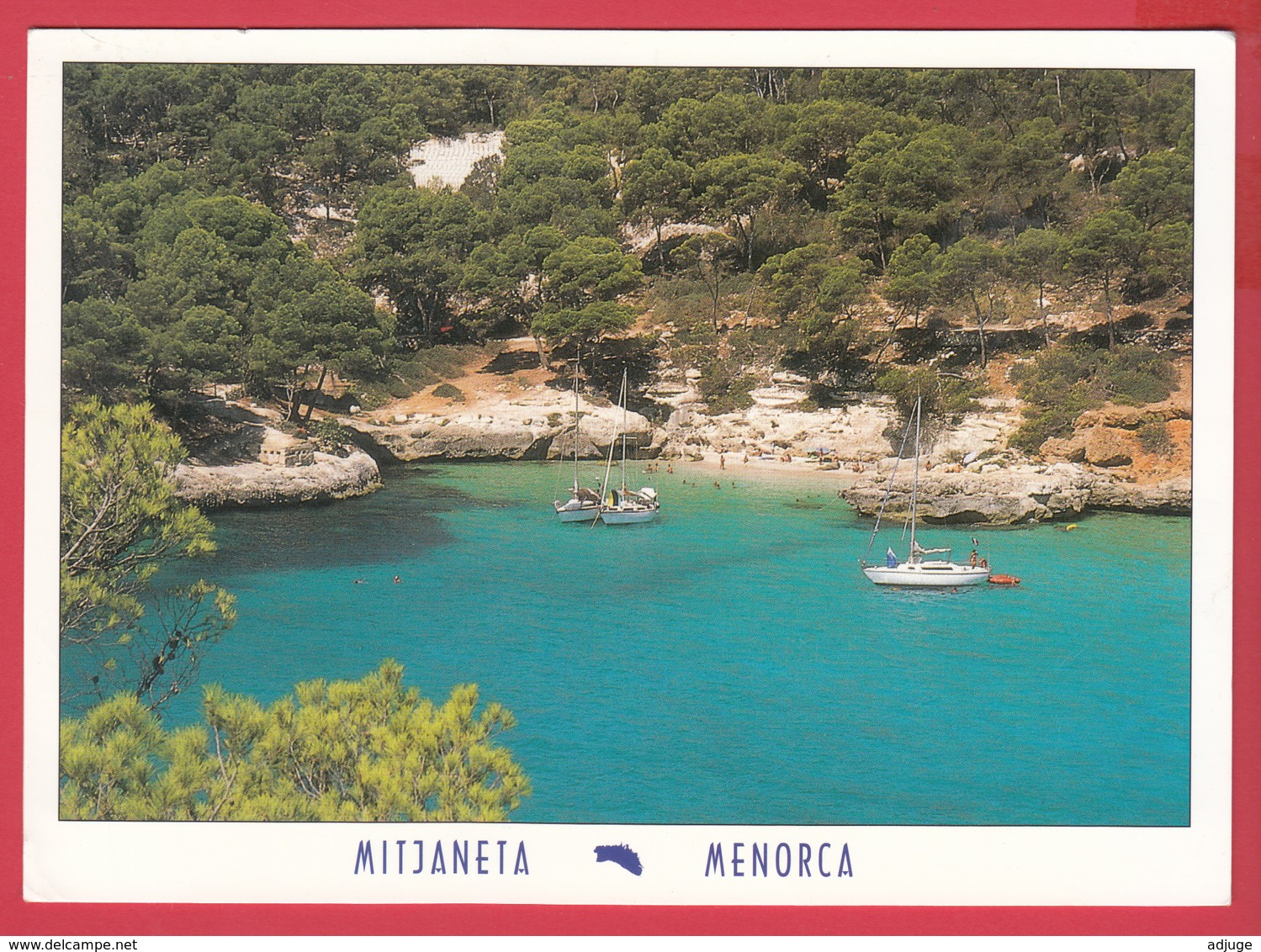 CPM-Espagne - MENORCA - Minorque - MITJANETA - Photo M.Galmès *SUP* 2 SCANS - Menorca