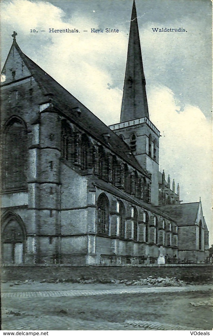 CPA - Belgique - Herenthals - Kerk Sinte Waldetrudis - Herentals