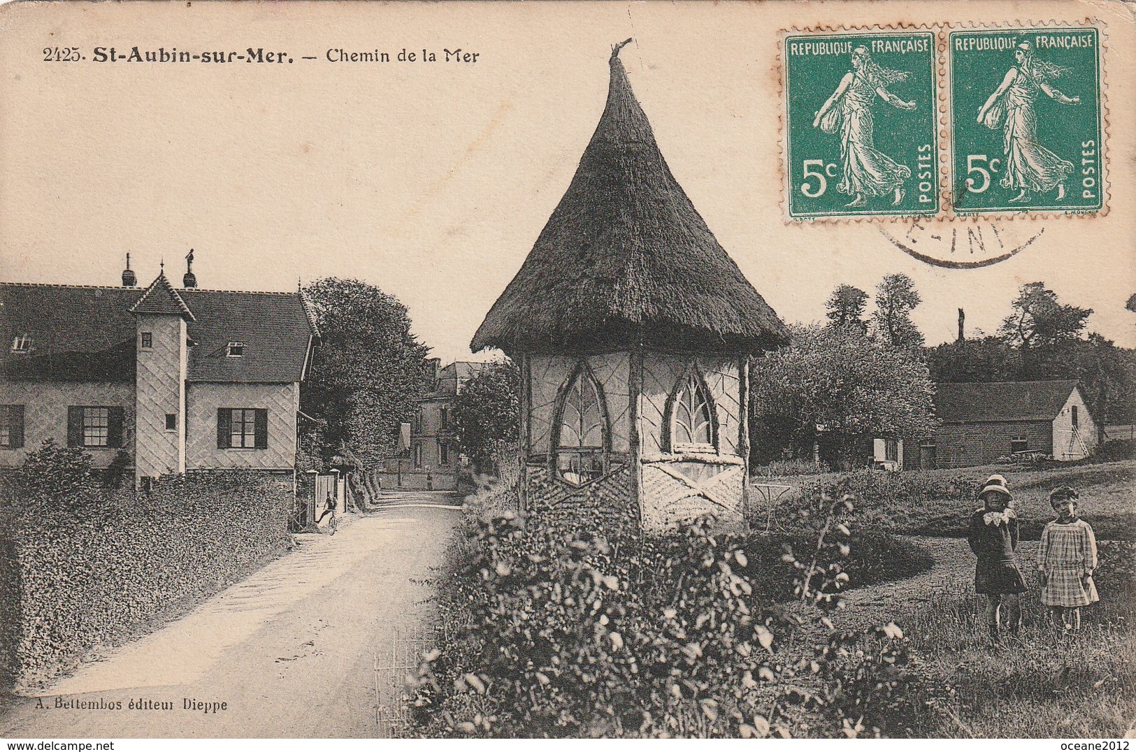 76 Saint Aubin Sur Mer. Chemin De La Mer - Other & Unclassified