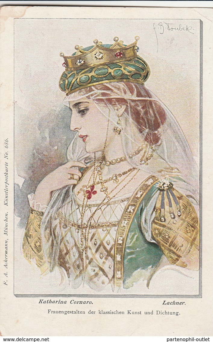 Cartolina - Postcard / Non  Viaggiata - Unsent / Katharina Cornaro - Regina Di Cipro. - Familles Royales
