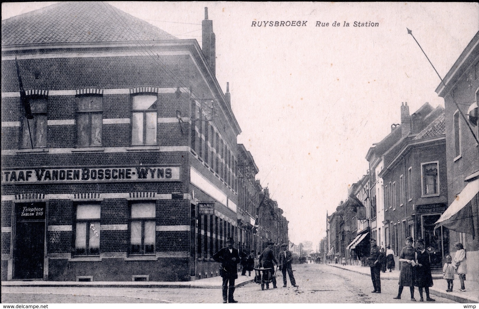 Ruisbroek - Rue De La Station /  Mooie Animatie - Sint-Pieters-Leeuw