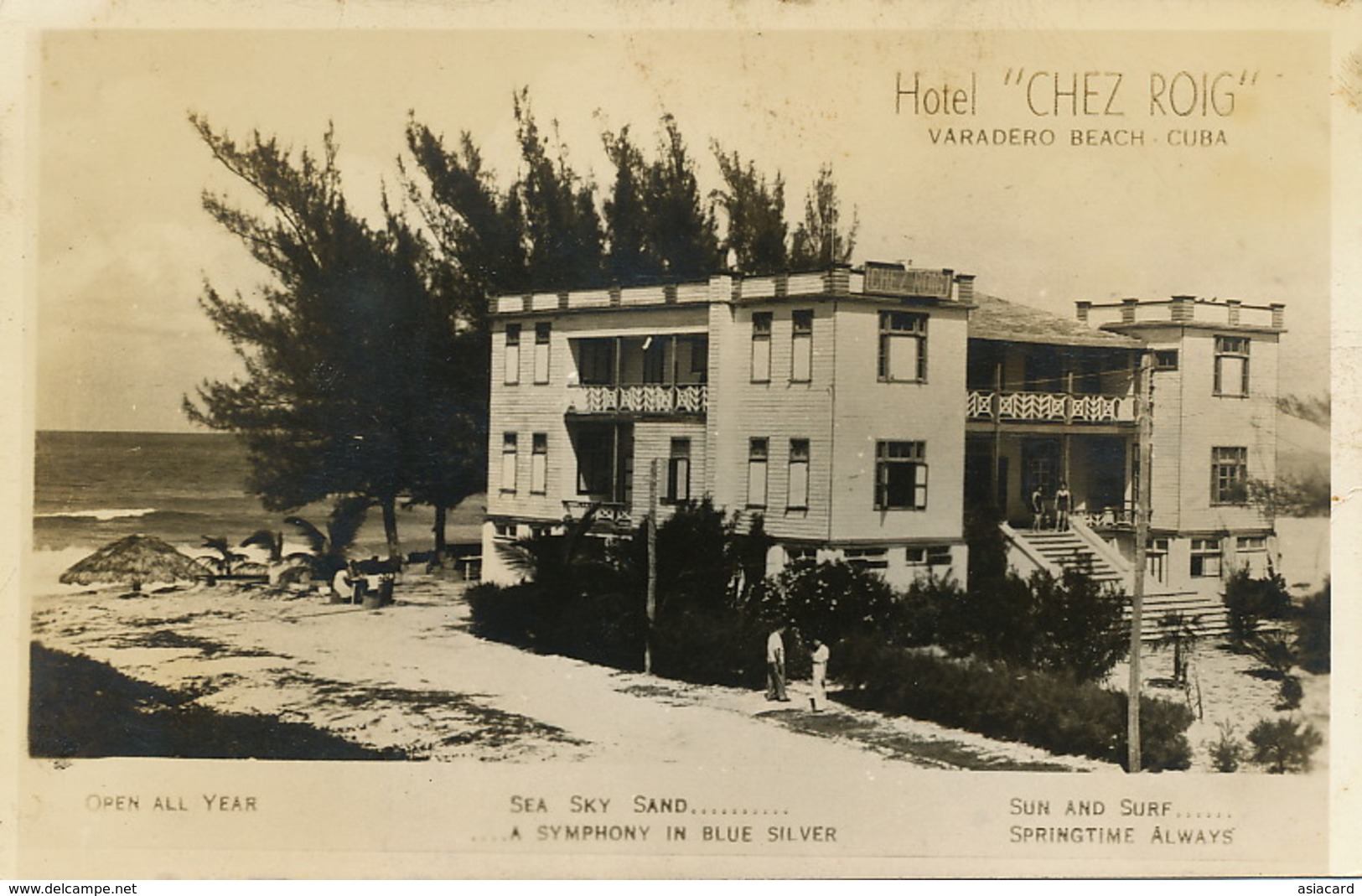 Real Photo Varadero Hotel " Chez Roig " - Cuba