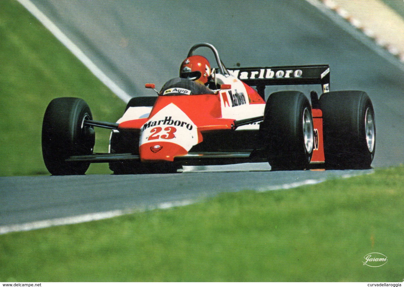 1 CP - AUTOMOBILISMO - MOTORCAR - ALFA ROMEO F1 - BRUNO GIACOMELLI - N 469 - Altri & Non Classificati