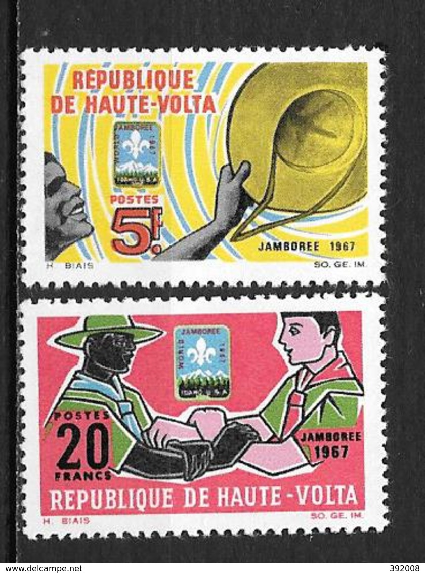 1967 - N° 179 à 180**MNH - Scoutisme, Idaho - Haute-Volta (1958-1984)