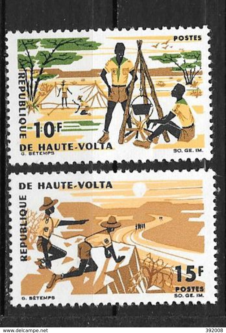 1966 - N° 170 à 171**MNH - Scoutisme - Upper Volta (1958-1984)