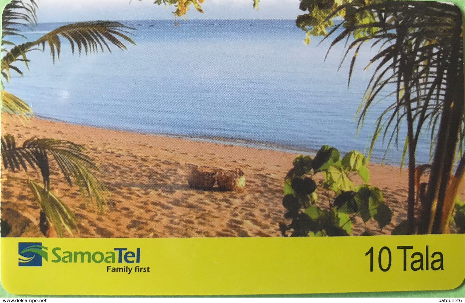 SAMOA  -  Prepaid  -  10 Tala - Samoa
