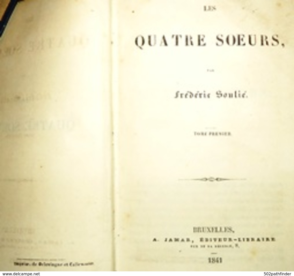 Mémoires De Frédéric Soulié 1836 à 1847 (7 Vol/ 6 Nouvelles) Mi-maroquins Meline, Cans- Delevingne & Callewaert - 1801-1900