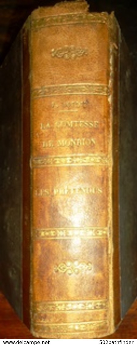 Mémoires De Frédéric Soulié 1836 à 1847 (7 Vol/ 6 Nouvelles) Mi-maroquins Meline, Cans- Delevingne & Callewaert - 1801-1900