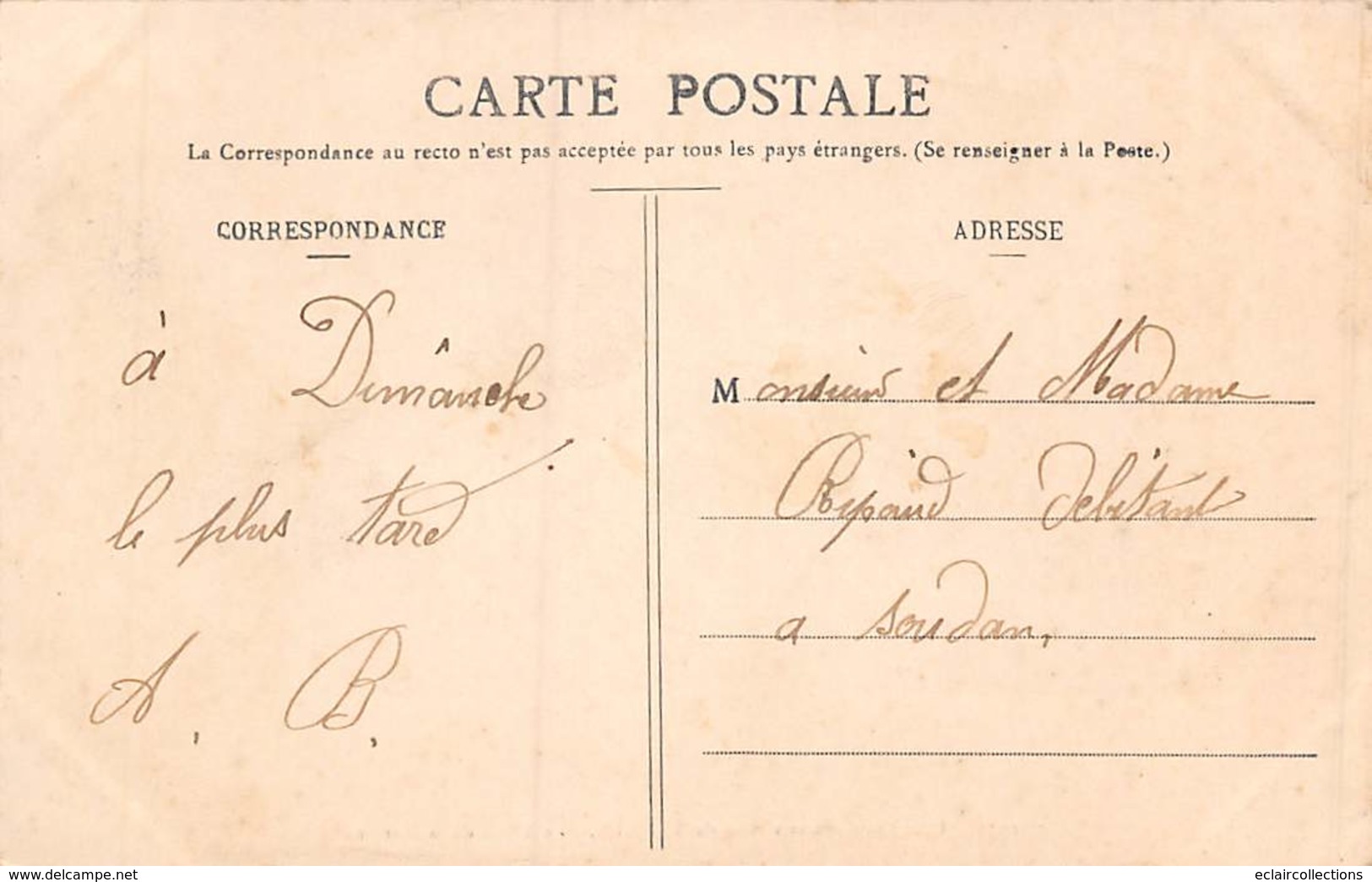 Locminé       56         Noce Aux Environs. La Table De La Mariée       (voir Scan) - Locmine