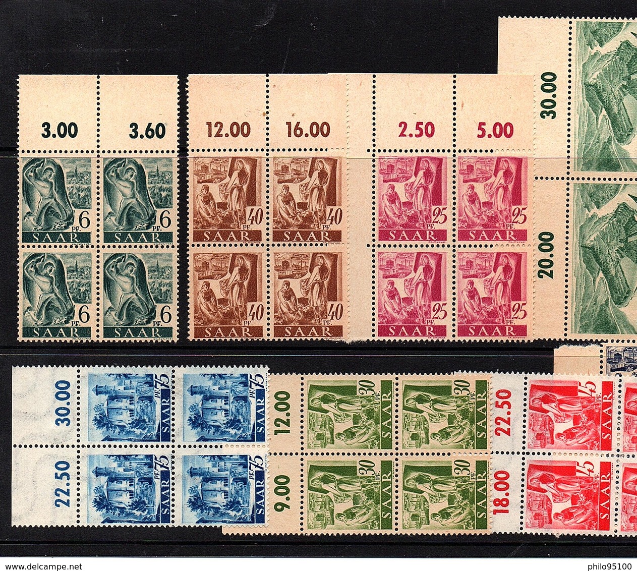 Lot 231 Timbres SARRE Neuf ** .  Bonne Cote . - Ongebruikt