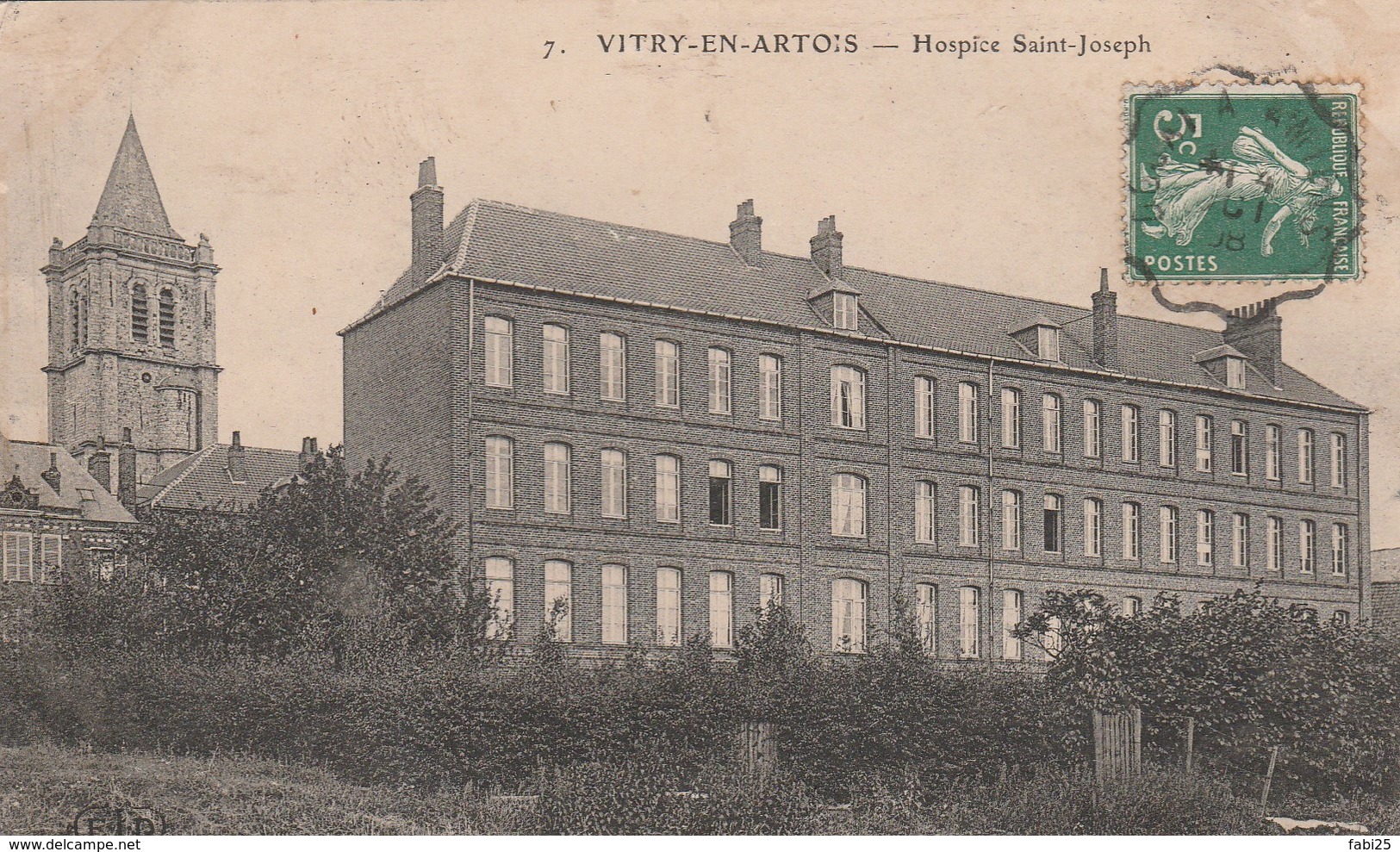 VITRY EN ARTOIS HOSPICE SAINT JOSEPH - Vitry En Artois
