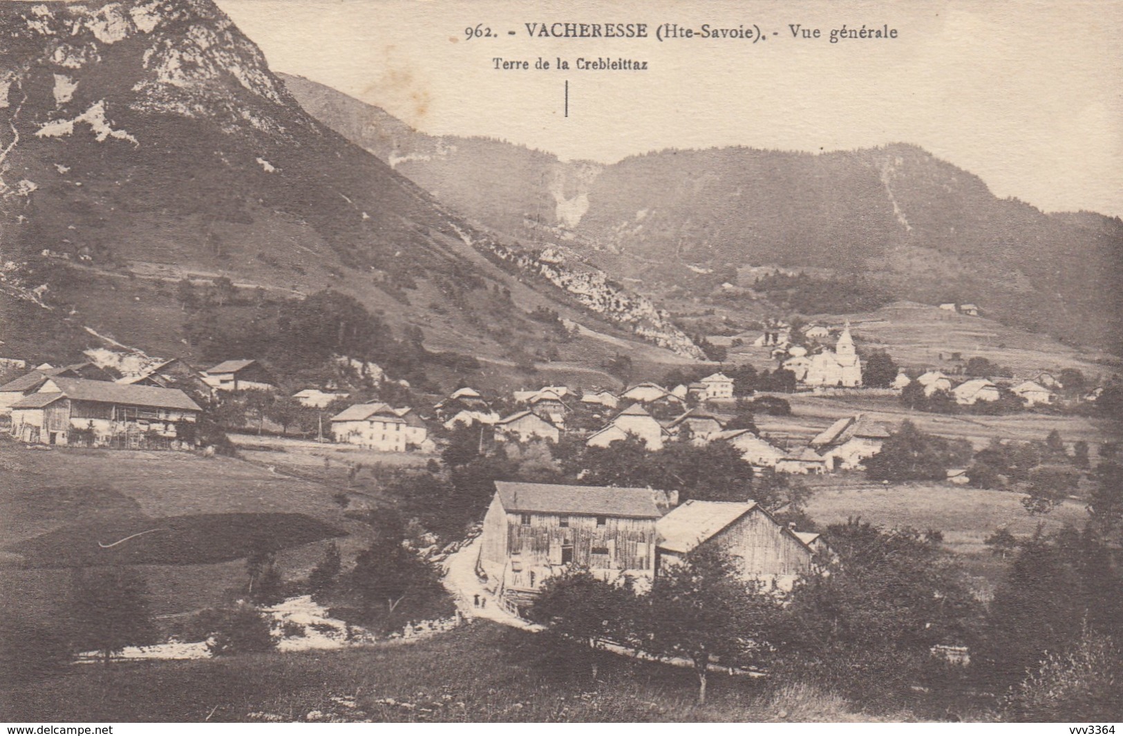 VACHERESSE (Hte-Savoie): Vue Générale - Vacheresse