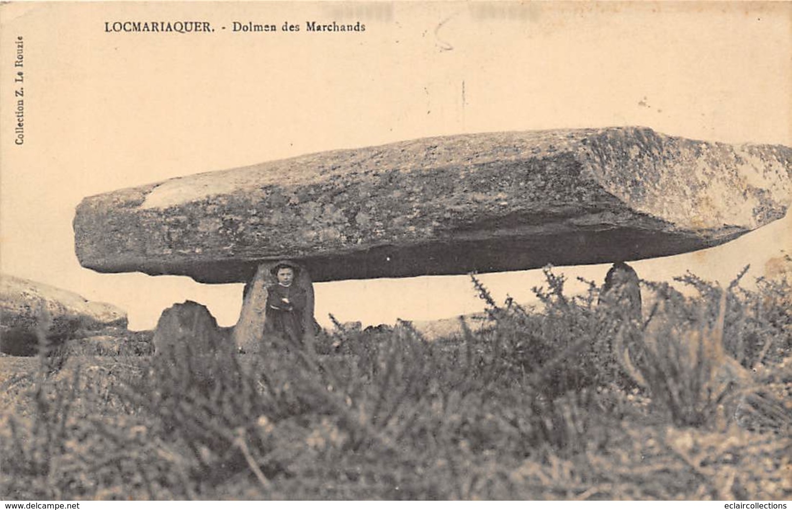 Locmariaquer       56       Dolmen Des Marchands         (voir Scan) - Locmariaquer