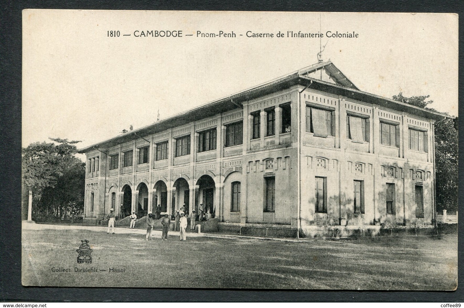 ASIE - CAMBODGE - Pnom Penh - Caserne De L'Infanterie Coloniale - Cambodge