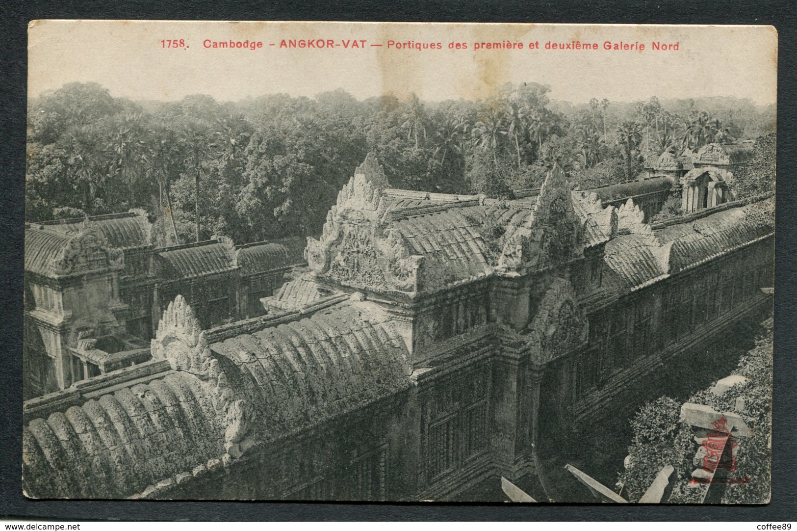 ASIE - CAMBODGE - ANGKOR Vat - Portiques Des Première Et Deuxième Galerie Nord - Cambodge