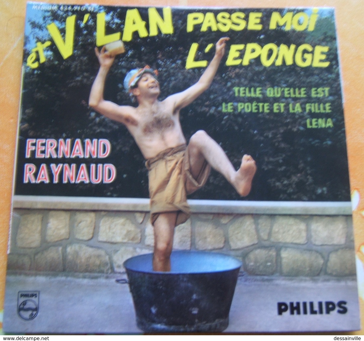 45 Tours FERNAND RAYNAUD - Et V'LAN PASSE MOI L'EPONGE ..... - Humour, Cabaret